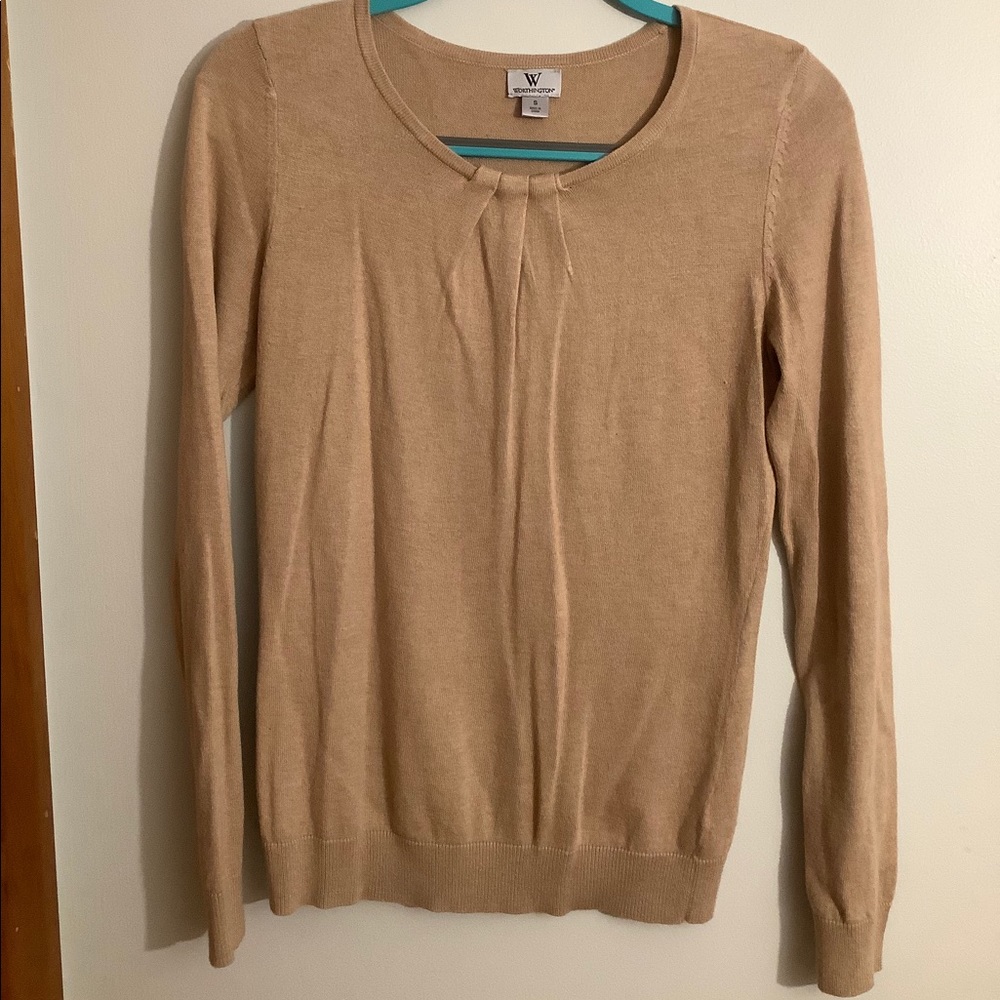 Tan sweater
